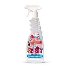 Антибактериальное моющее средство Selena для любых поверхностей с распылителем 500 мл.