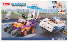 Конструктор Полиция. Преследование на автотрассе, 264 детали SLUBAN M38-B0825