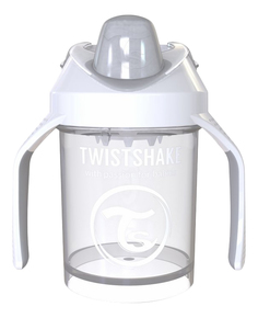 Поильник Twistshake Mini Cup 230 мл с 4 мес белый