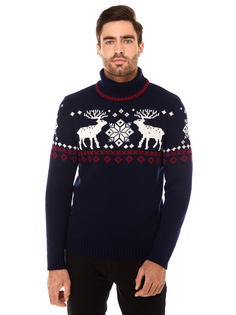 Свитер мужской Scandica Elks синий 182