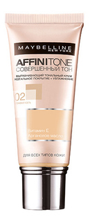 Тональный выравнивающий крем Maybelline Affinitone HD тон 02 Слоновая кость