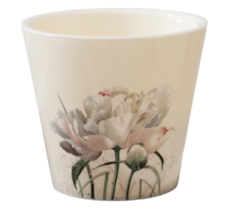 Горшок для цветов "London Deco. Садовый пион", 12,5 см, 1 л In Green