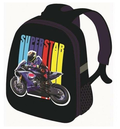 Рюкзак CENTRUM Moto Superstar, школьный каркасный 37*31,5*17см. 88658