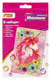 Мозаика Color Puppy Единорог 95416