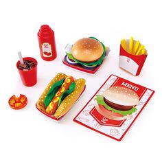 Игровой набор Fast Food Hape E3160_HP