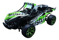 Радиоуправляемая машинка 1TOY Багги Драйв 4WD зеленая Т10966