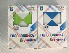 Головоломка "Змейка", 24 сегмента, арт. Т14205 1toy