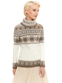 Свитер женский Scandica Voss белый 48/164