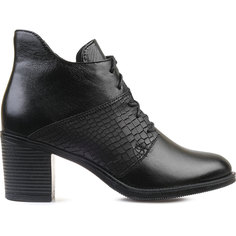 Ботильоны женские Юничел 5D4291 черные 41 RU