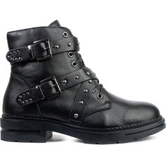 Ботинки женские Юничел 5D2761 черные 40 RU