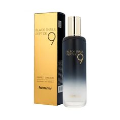 Эмульсия с комплексом из 9 пептидов Farm Stay Black Snail & Peptide9 Perfect Emulsion