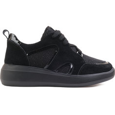 Кроссовки женские Юничел 5F7591 черные 46 RU