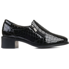 Полуботинки женские Юничел 5F7651 черные 41 RU