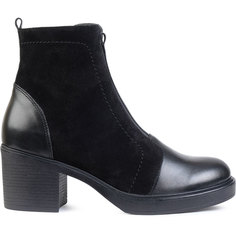 Ботильоны женские Юничел 5D1851 черные 40 RU