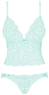 Очаровательный комплект белья Delicanta: топ и трусики Obsessive