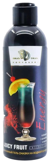 Интимный гель-смазка JUICY FRUIT с ароматом энергетика - 200 мл. Biomed