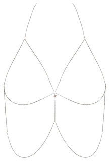 Золотистое украшение на грудь Obsessive