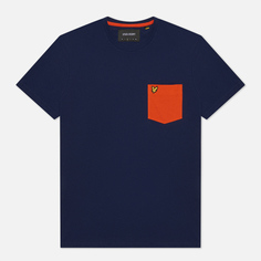 Футболка мужская Lyle & Scott TS831V синяя S Lyle&Scott