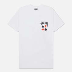 Футболка мужская Stussy 1904687 белая XS