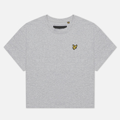 Футболка женская Lyle & Scott TSW1202V серая L Lyle&Scott
