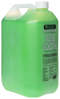 Шампунь для кошек и собак MOSER Wahl Aloe Soothe, концентат, алоэ вера, 5 л