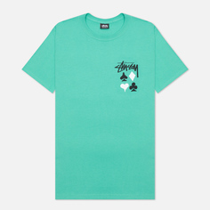 Футболка мужская Stussy 1904687 зеленая S