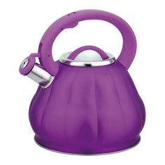 Чайник металлический со свистком Bohmann 9914 PURPLE