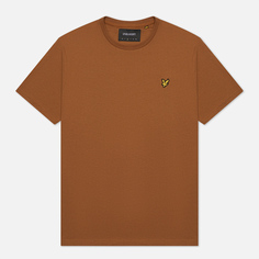 Футболка мужская Lyle & Scott TS400VOG коричневая S Lyle&Scott