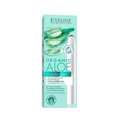 Гель-лифтинг роликовый для контура глаз Eveline Cosmetics Organic Aloe+Collagen 15 мл