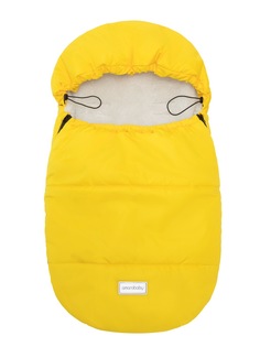 Конверт зимний меховой Amarobaby Snowy Travel Желтыйр. 85