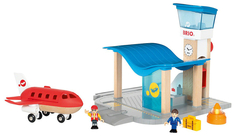 Игровой набор Brio Аэропорт и Командно-диспетчерский пункт (33883)