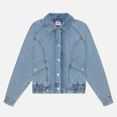 Джинсовая куртка женская Tommy Jeans DW0DW100721 голубая M