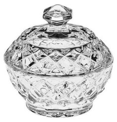 Сахарница 9,6 см Crystal Bohemia "Diamond" 104527