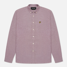 Рубашка мужская Lyle & Scott LW1302VTR бордовая M Lyle&Scott