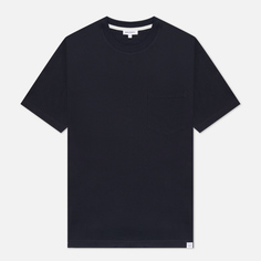 Футболка мужская NORSE PROJECTS N01-0553 синяя XL