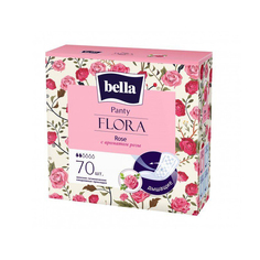 Ежедневные прокладки Bella Flora Rose 2 капель 70 шт
