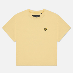 Футболка женская Lyle & Scott TSW1202V желтая L Lyle&Scott