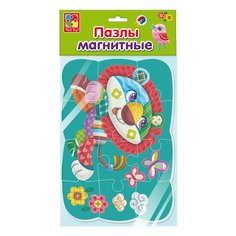 Пазл развивающий на магните Vladi Toys VT3205-95 Львенок 12 элементов