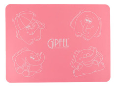 Подставка под горячее GipfelKIDS 40 х 30 см розовый прямоугольная