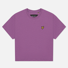 Футболка женская Lyle & Scott TSW1202V фиолетовая L Lyle&Scott