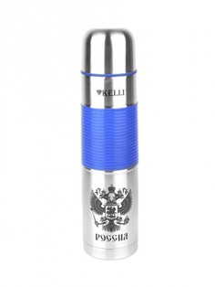 Классический термос Kelli KT-0938 синий 1л.