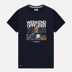 Футболка мужская Weekend Offender PTAW2109 синяя XL