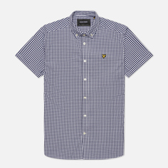 Рубашка мужская Lyle & Scott SW1201V синяя S Lyle&Scott