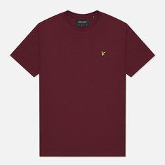 Футболка мужская Lyle & Scott TS400VOG бордовая S Lyle&Scott
