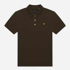 Футболка-поло мужская Lyle & Scott SP400VOG хаки M Lyle&Scott