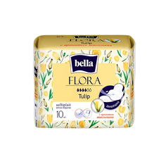 Гигиенические прокладки Bella Flora Tulip 4 капель 10 шт