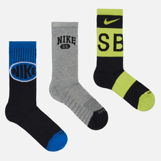 Набор носков Nike SB CU6478 разноцветных 38-42 RU