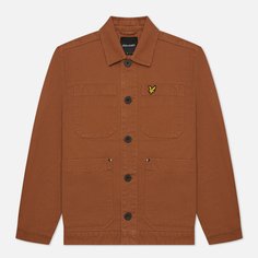 Куртка мужская Lyle & Scott JK1414V коричневая L Lyle&Scott