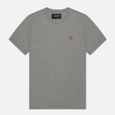 Футболка мужская Lyle & Scott TS400V серая L Lyle&Scott