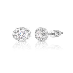 Серьги женские из серебра SKAZKA Natali Romanovoi 26417, фианит